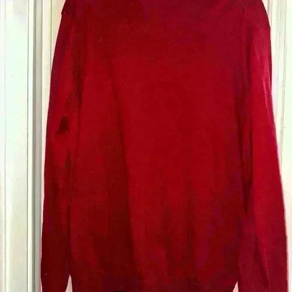 Jared Lang V-neck sweater XXL Red - Picture 2 of 4